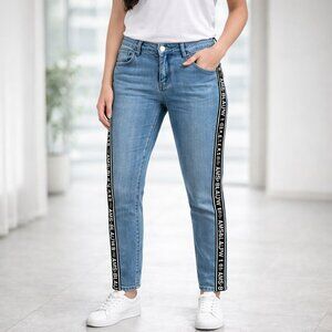 Scotch & Soda Blue Jeans Boyfriend Side Stripe 31/32_